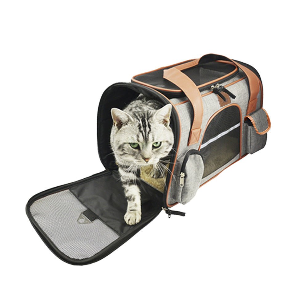 Pet Car Seat Carrier – Safe Travel for Dogs - Faroq's Pet Boutique