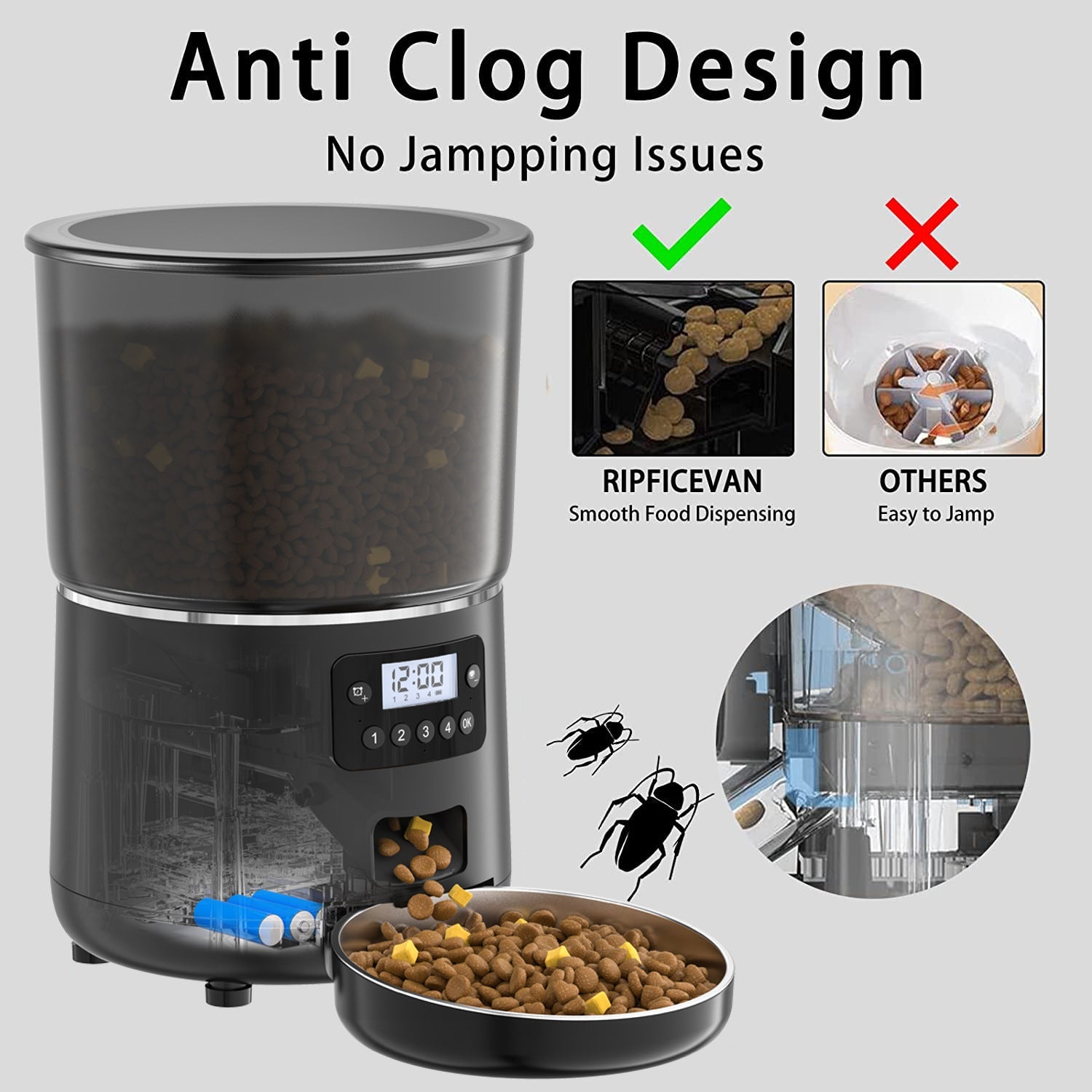 Automatic Pet Feeder 4L – Easy App Feeding Solution - Faroq's Pet Boutique
