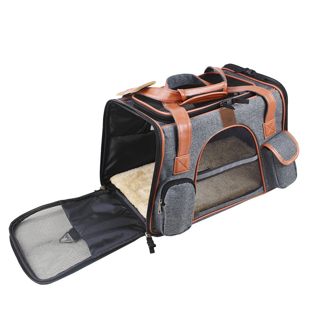 Pet Car Seat Carrier – Safe Travel for Dogs - Faroq's Pet Boutique